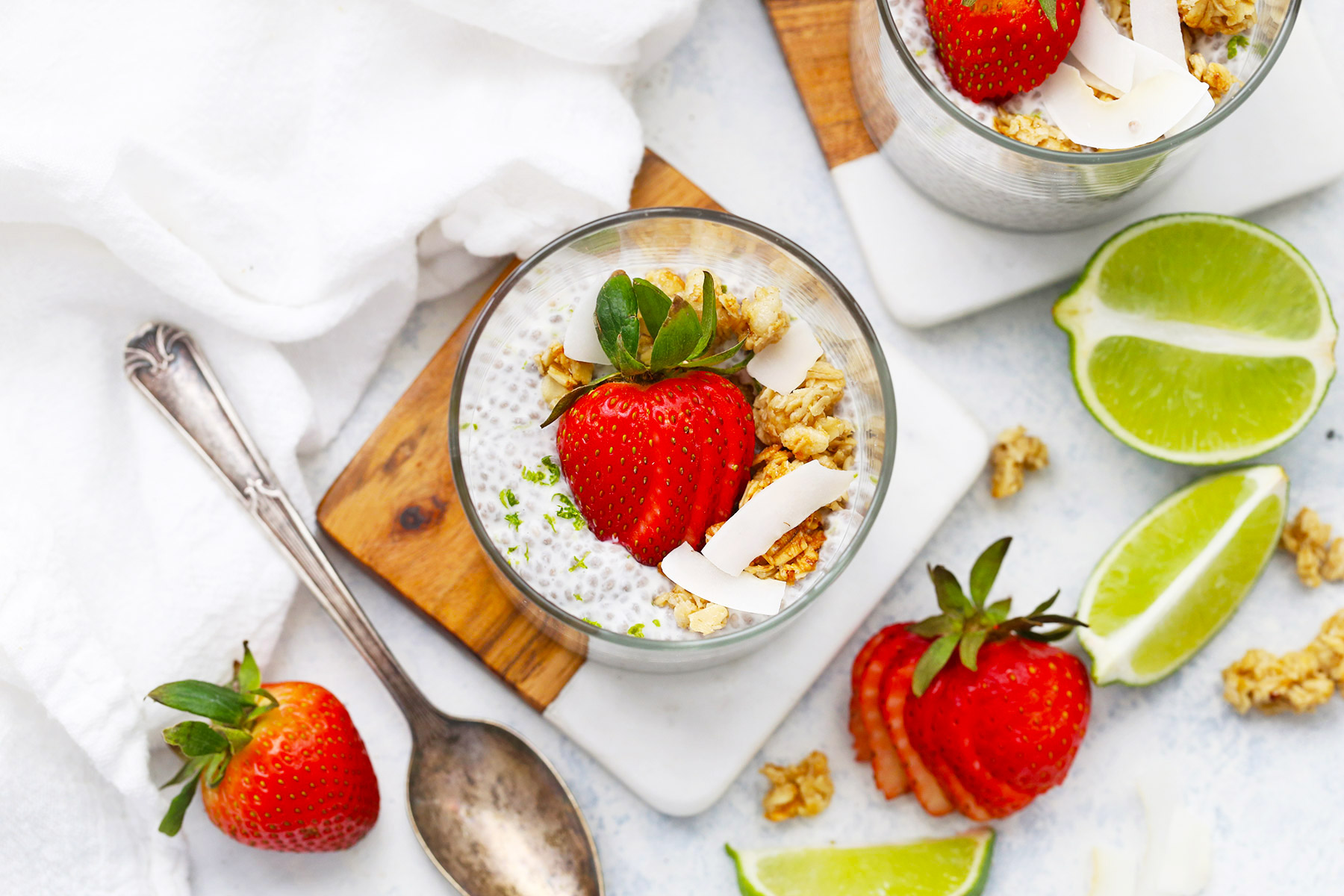 Easy Coconut Lime Chia Pudding: Healthy Meal Prep Breakfast